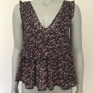 American Eagle Floral Blouse